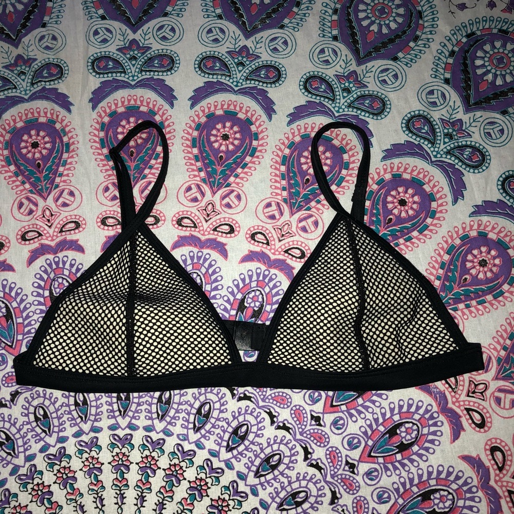 Triangl mesh bikini top